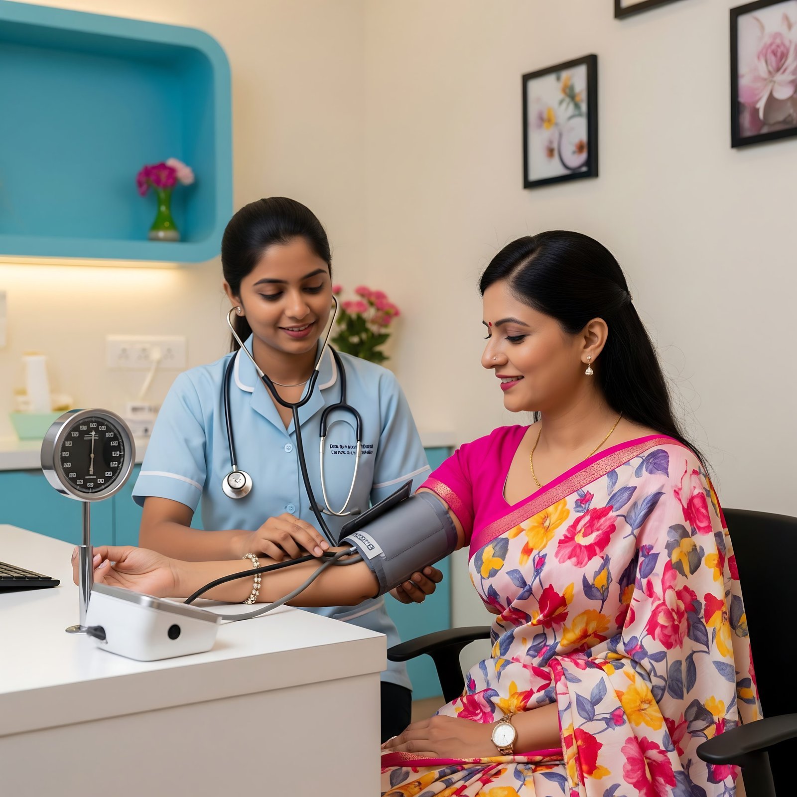 nurse-taking-blood-pressure-patient-medical-examination-clinic